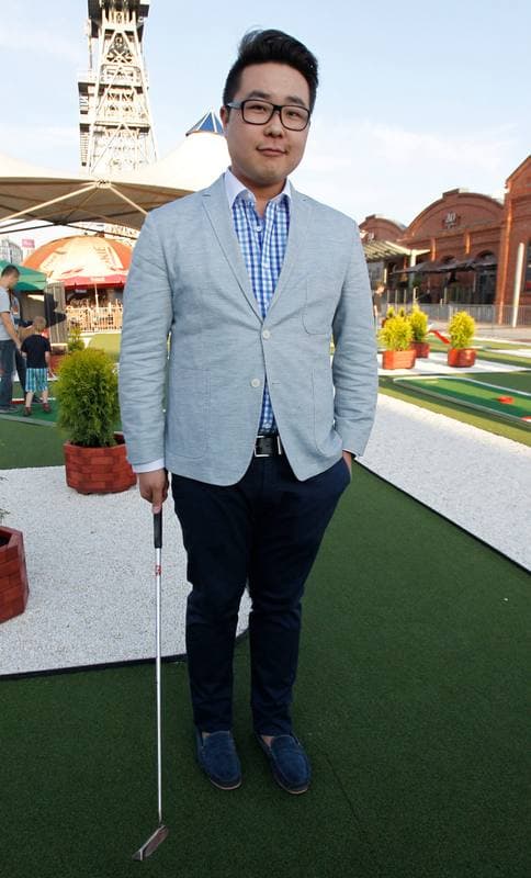 Golf. Pole Mini Golf. VIP Garden Party. 11.07.2014