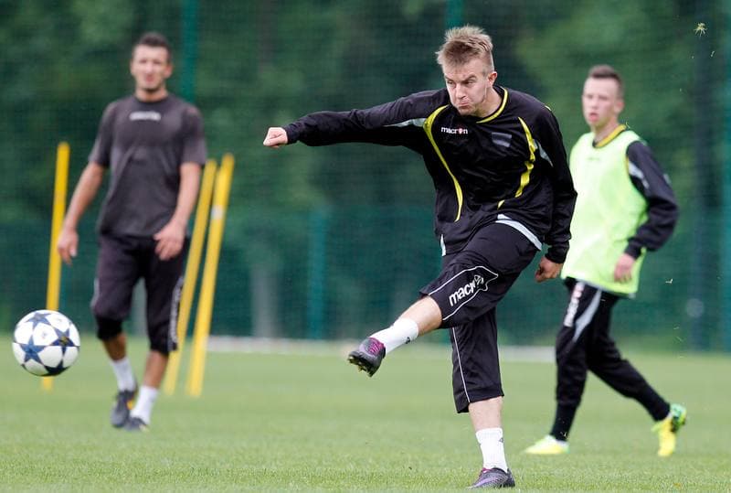 Football. GKS Katowice. Training. 26.06.2014