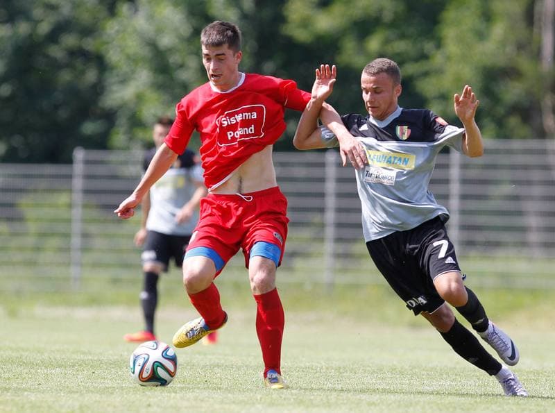 Football. Friendly Match. Korona Kielce - BKS Stal Bielsko Biala. 28.06.2014