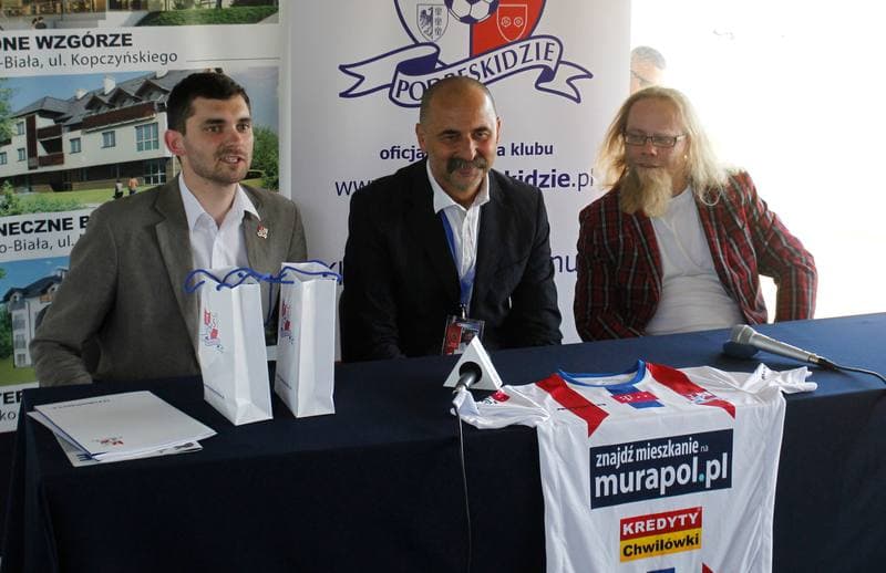Football. T-Mobile Ekstraklasa. Podbeskidzie Bielsko Biala - Pogon Szczecin. 18.07.2014