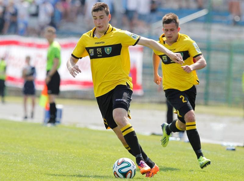 Football. I Liga. Stomil Olsztyn - GKS Katowice. 25.05.2014