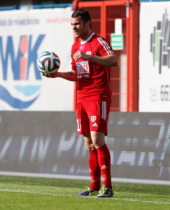 Football. Piast Gliwice. MSK Zilina. 13.07.2014
