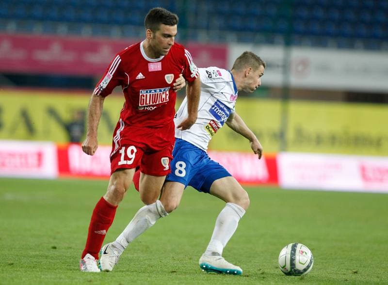 Football. T-Mobile Ekstraklasa. Piast Gliwice - Podbeskidzie Bielsko Biala. 31.05.2014