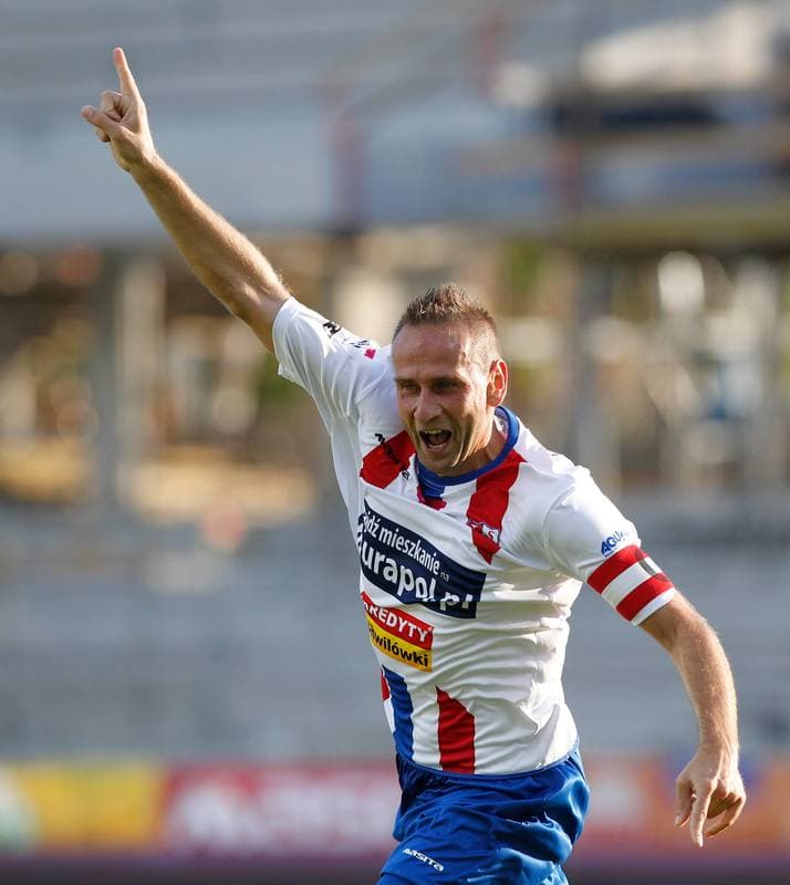 Football. T-Mobile Ekstraklasa. Podbeskidzie Bielsko Biala - Pogon Szczecin. 18.07.2014