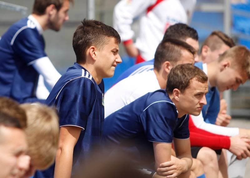 Football. Piast Gliwice. Training. 20.06.2014