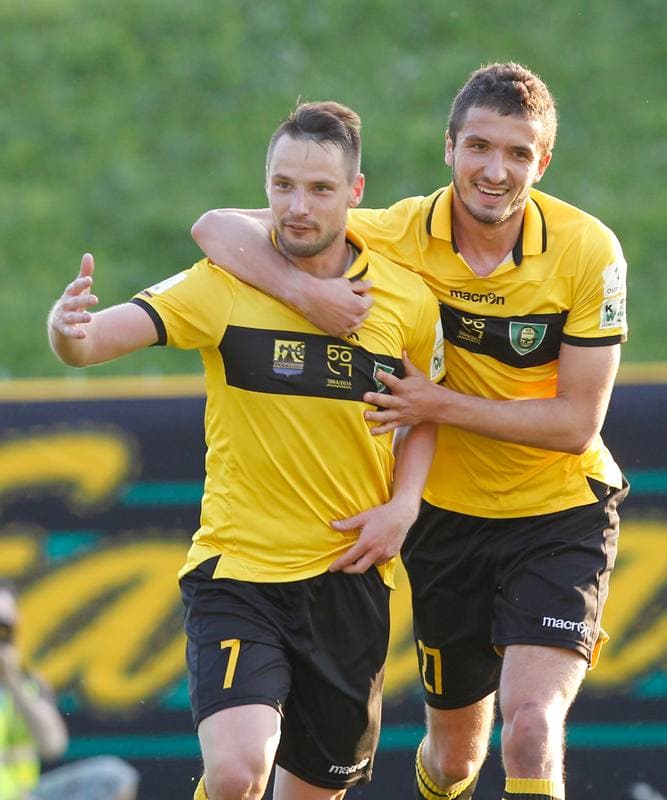 Football. I Liga. GKS Katowice - Termalica Bruk Bet Nieciecza. 21.05.2014