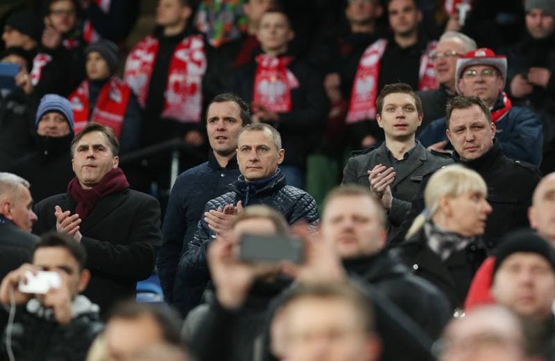 Football. Poland national team. Training. 23.03.2016