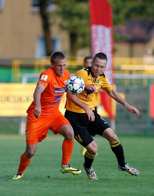 Football. I Liga. GKS Katowice - Termalica Bruk-Bet Nieciecza. 17.08.2014