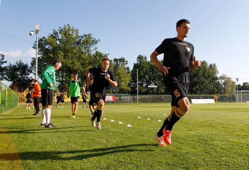 Football. I Liga. GKS Katowice - Termalica Bruk-Bet Nieciecza. 17.08.2014