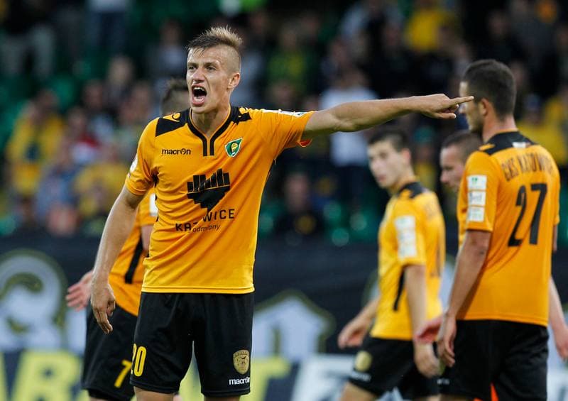 Football. I Liga. GKS Katowice - Termalica Bruk-Bet Nieciecza. 17.08.2014