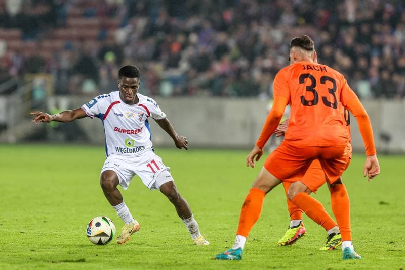 Football. PKO BP Ekstraklasa. Gornik Zabrze - Zaglebie Lubin. 05.10.2024
