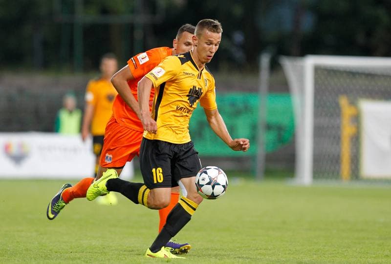 Football. I Liga. GKS Katowice - Termalica Bruk-Bet Nieciecza. 17.08.2014