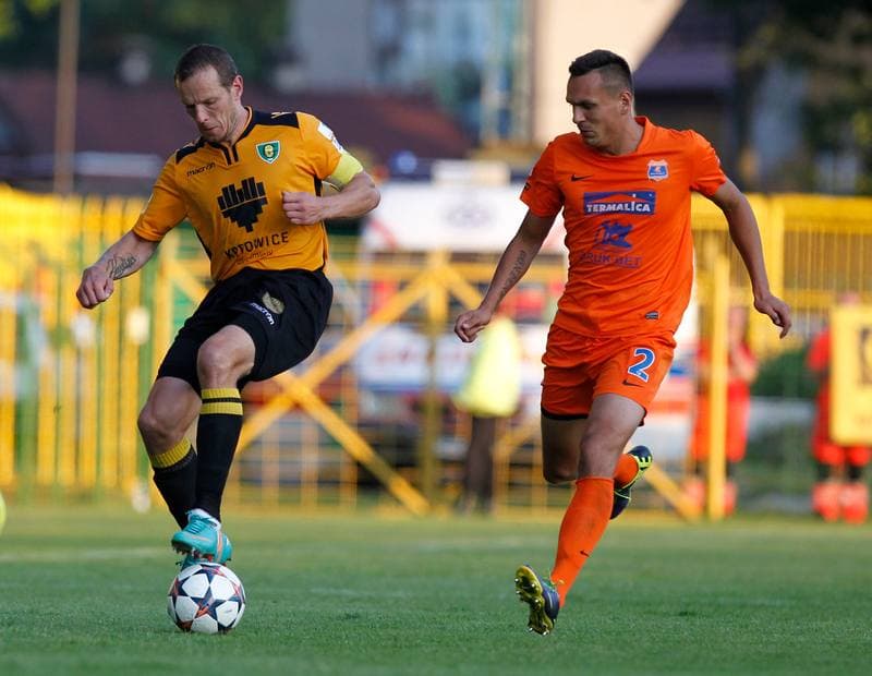 Football. I Liga. GKS Katowice - Termalica Bruk-Bet Nieciecza. 17.08.2014