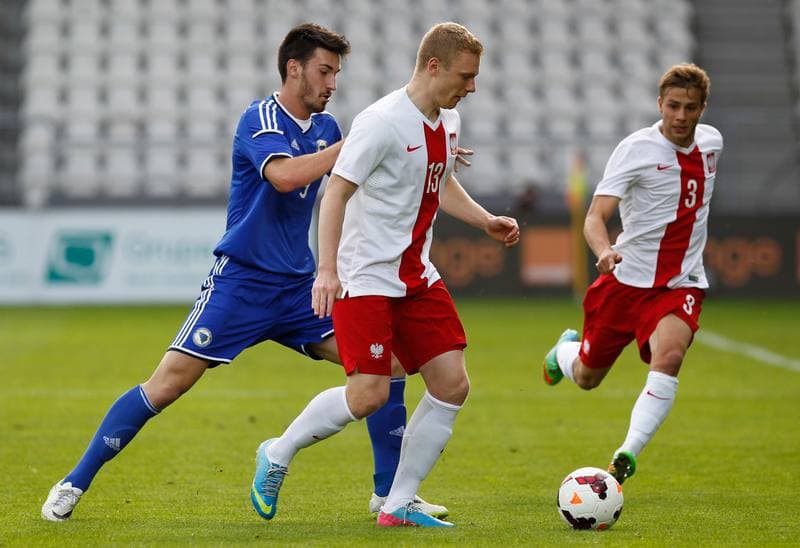 Football. International Friendly. Poland U-21 - Bosnia and Herzegovina U-21. 04.06.2014