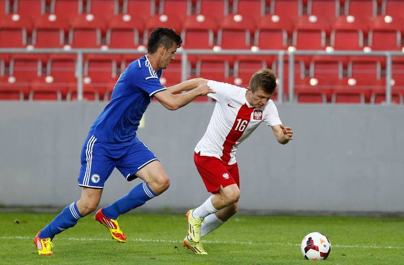Football. International Friendly. Poland U-21 - Bosnia and Herzegovina U-21. 04.06.2014