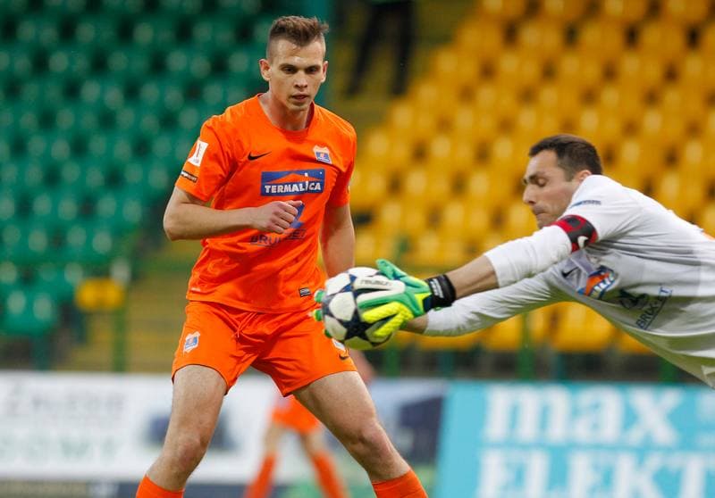 Football. I Liga. GKS Katowice - Termalica Bruk Bet Nieciecza. 21.05.2014