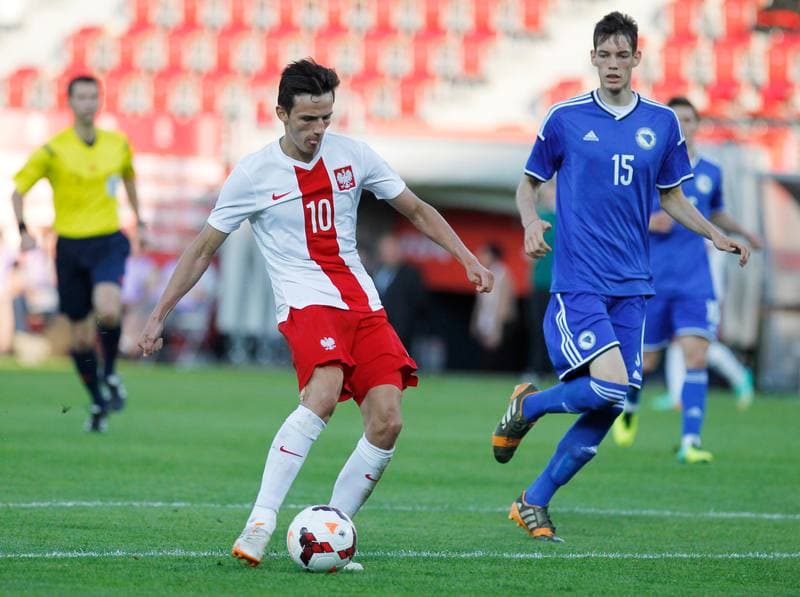 Football. International Friendly. Poland U-21 - Bosnia and Herzegovina U-21. 04.06.2014