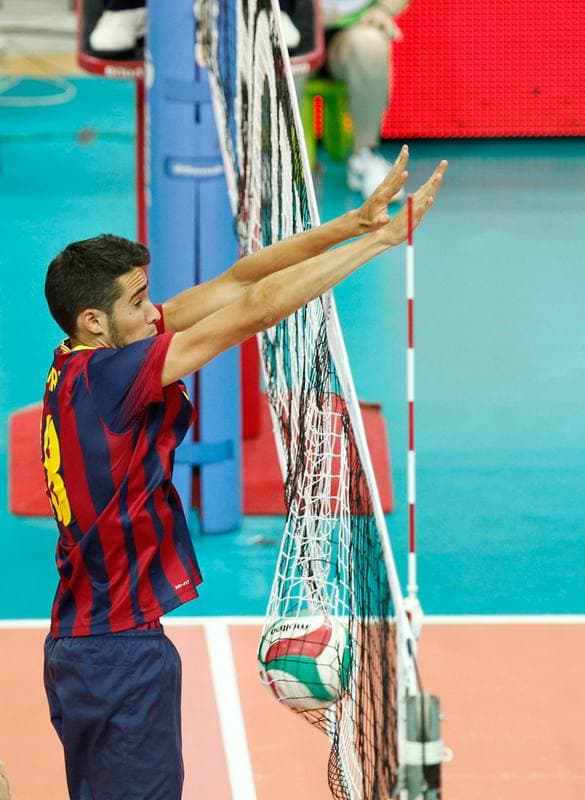 Volleyball. Action Socialna Lubie Siatke. Czarny Katowice - FC Barcelona. 18.06.2014