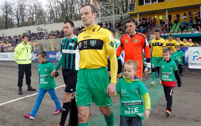 Football. I Liga. Energetyk ROW Rybnik - GKS Katowice. 17.04.2014