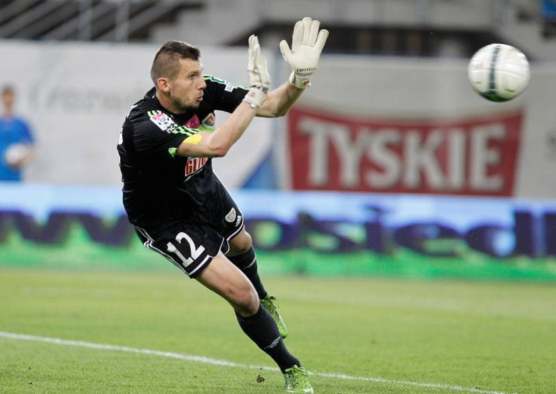 Football. T-Mobile Ekstraklasa. Piast Gliwice - Zaglebie Lubin. 23.05.2014