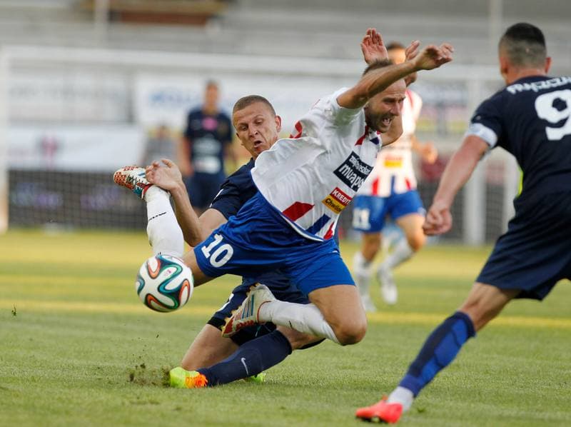 Football. T-Mobile Ekstraklasa. Podbeskidzie Bielsko Biala - Pogon Szczecin. 18.07.2014
