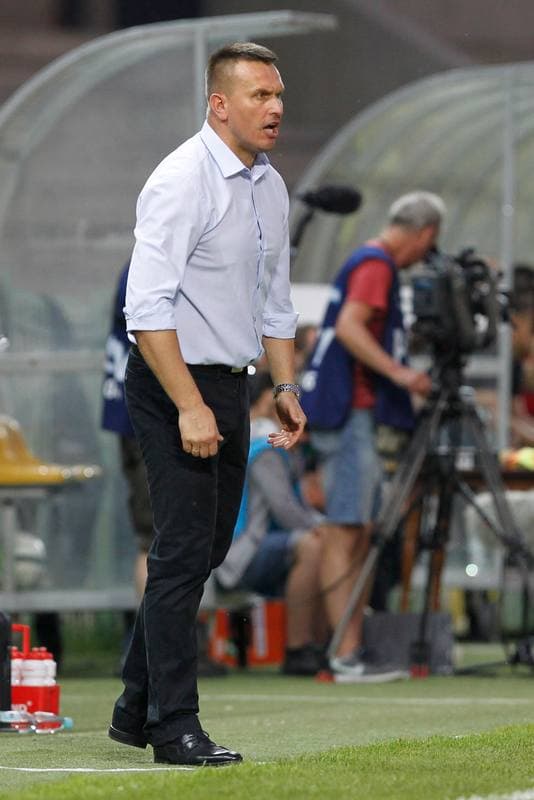 Football. T-Mobile Ekstraklasa. Podbeskidzie Bielsko Biala - Widzew Lodz. 22.05.2014