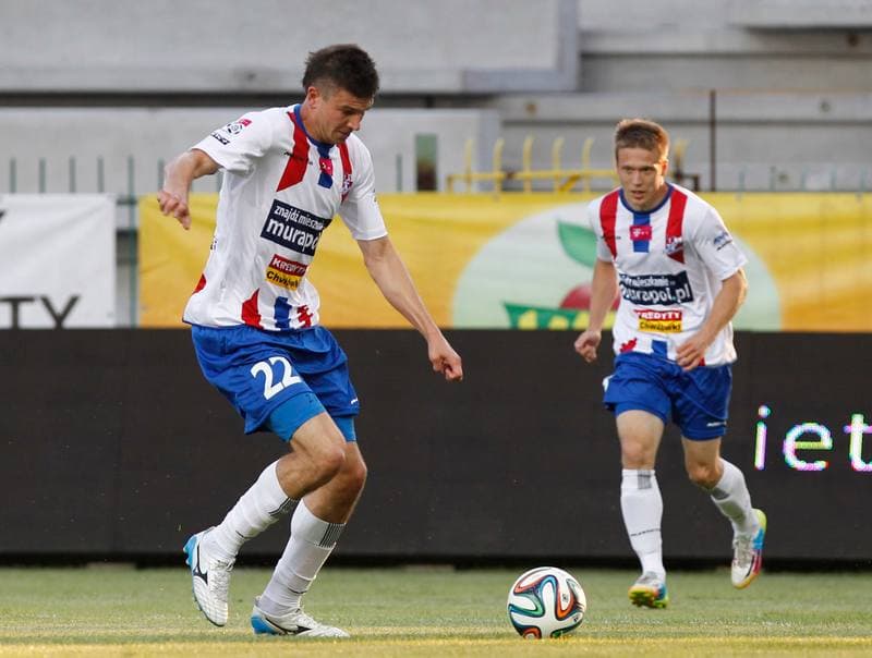 Football. T-Mobile Ekstraklasa. Podbeskidzie Bielsko Biala - Pogon Szczecin. 18.07.2014
