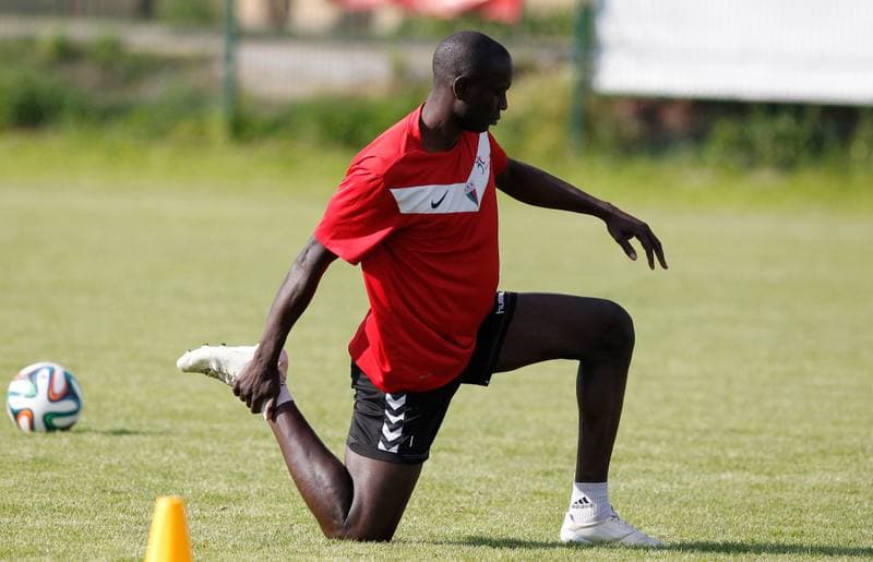 Football. GKS Tychy. Training. 23.06.2014
