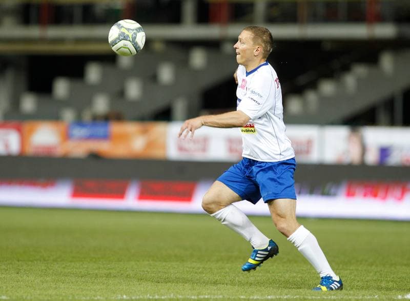 Football. T-Mobile Ekstraklasa. Podbeskidzie Bielsko Biala - Widzew Lodz. 22.05.2014