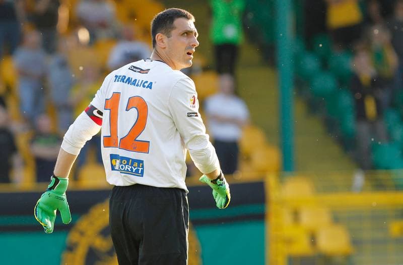 Football. I Liga. GKS Katowice - Termalica Bruk Bet Nieciecza. 21.05.2014