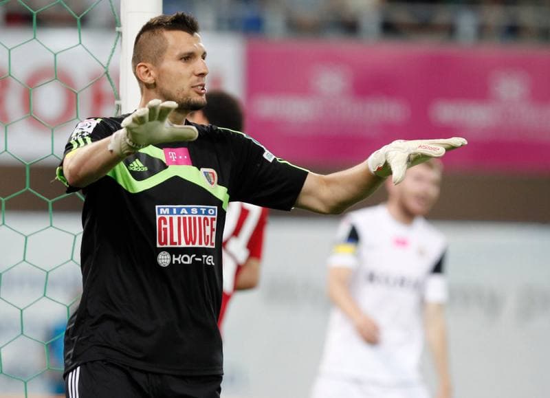 Football. T-Mobile Ekstraklasa. Piast Gliwice - Zaglebie Lubin. 23.05.2014