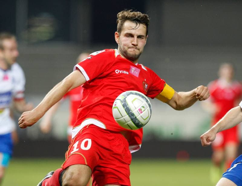 Football. T-Mobile Ekstraklasa. Podbeskidzie Bielsko Biala - Widzew Lodz. 22.05.2014