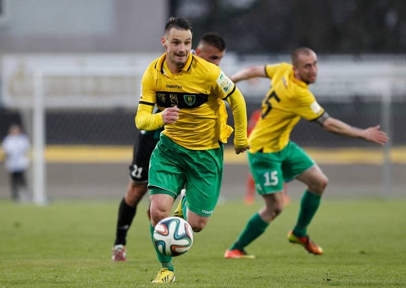 Football. I Liga. Energetyk ROW Rybnik - GKS Katowice. 17.04.2014