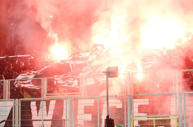 Football. I Liga. Energetyk ROW Rybnik - GKS Katowice. 17.04.2014