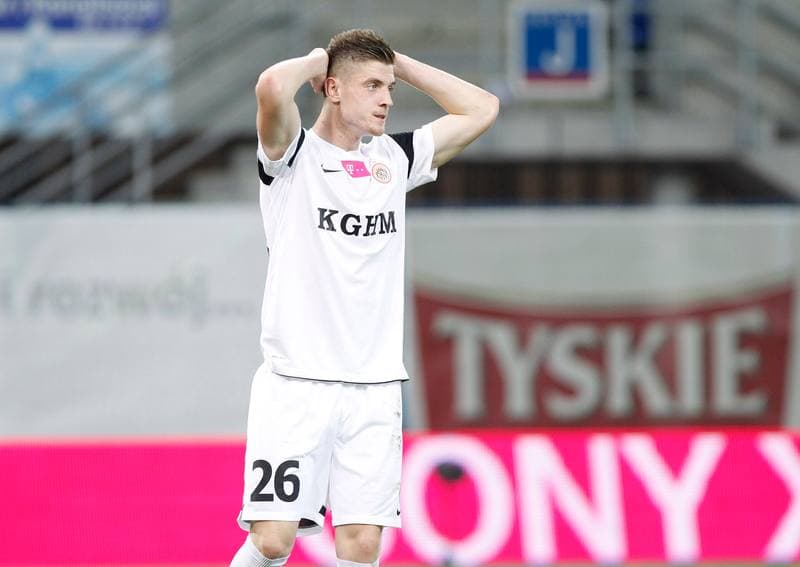 Football. T-Mobile Ekstraklasa. Piast Gliwice - Zaglebie Lubin. 23.05.2014