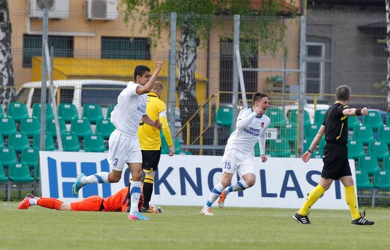 Football. I Liga. Puszcza Niepolomice - GKS Katowice. 04.05.2014