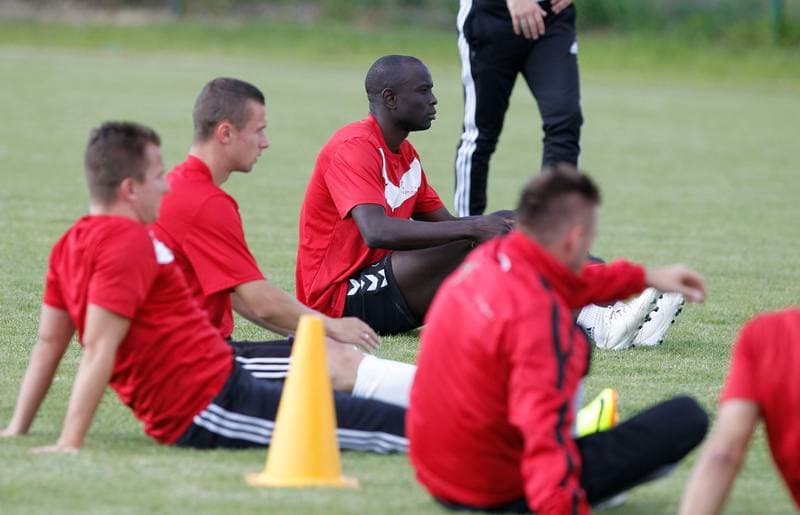 Football. GKS Tychy. Training. 23.06.2014