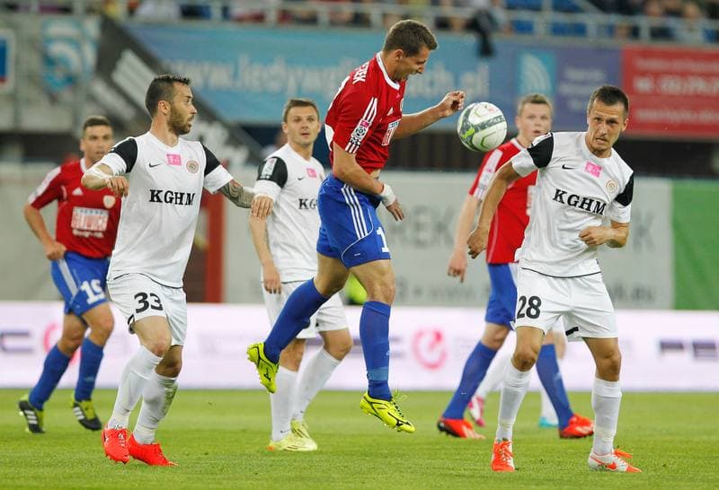 Football. T-Mobile Ekstraklasa. Piast Gliwice - Zaglebie Lubin. 23.05.2014