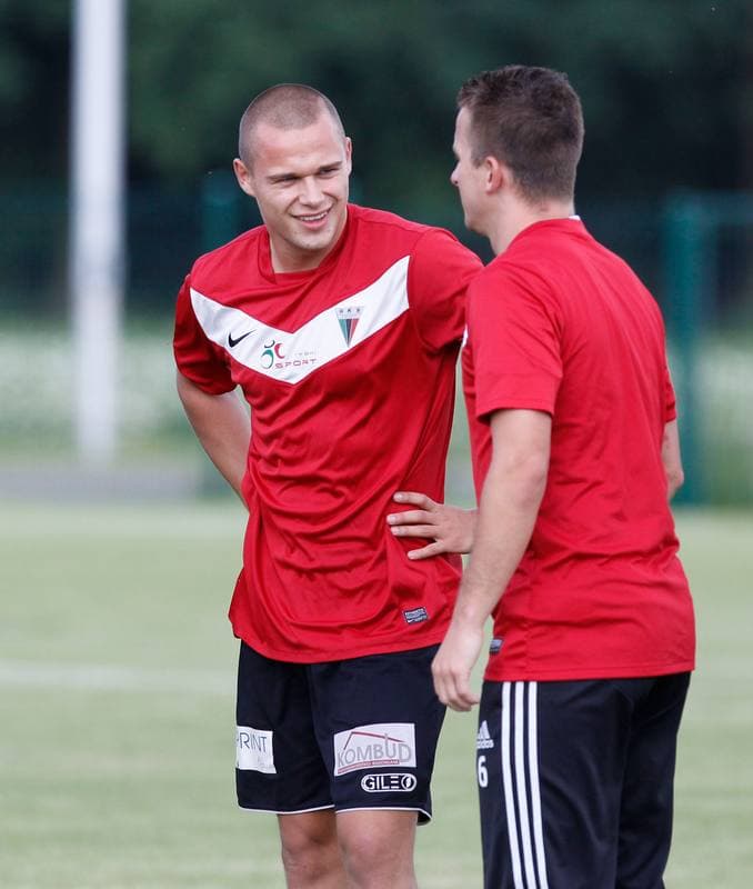 Football. GKS Tychy. Training. 23.06.2014