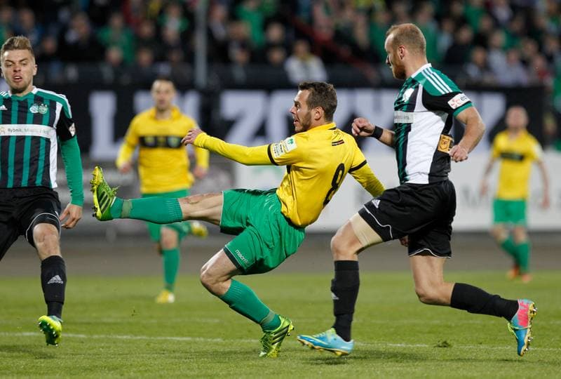 Football. I Liga. Energetyk ROW Rybnik - GKS Katowice. 17.04.2014