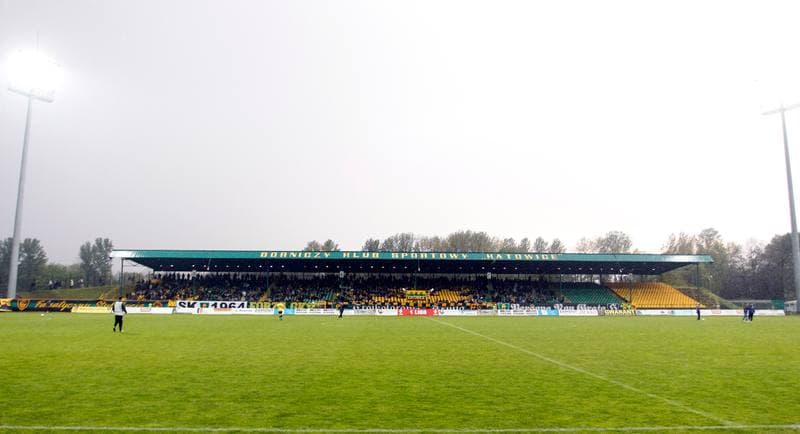 Football. I Liga. GKS Katowice - Kolejarz Stroze. 26.04.2014
