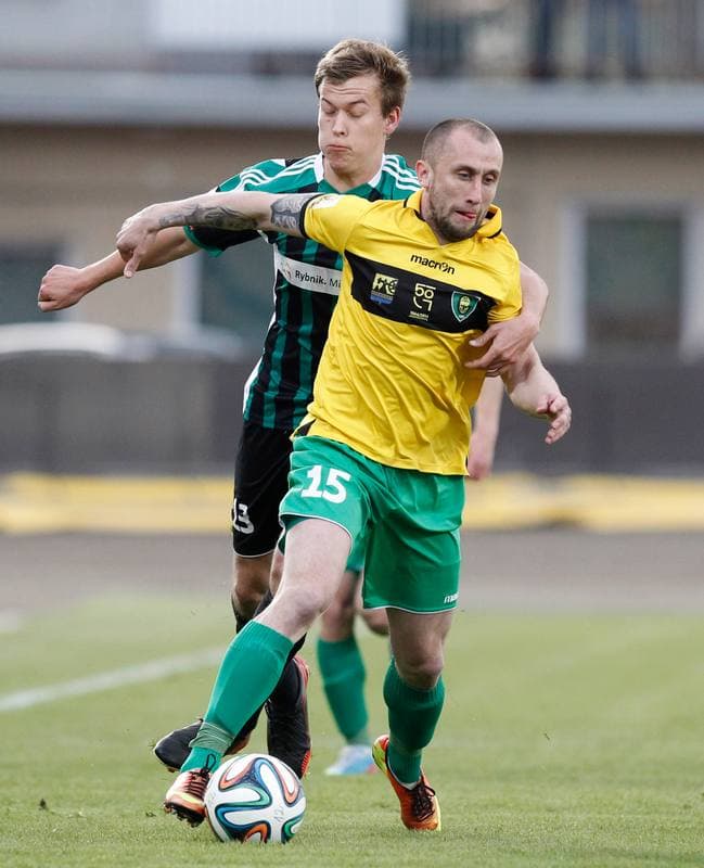 Football. I Liga. Energetyk ROW Rybnik - GKS Katowice. 17.04.2014