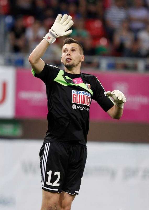 Football. T-Mobile Ekstraklasa. Piast Gliwice - Zaglebie Lubin. 23.05.2014