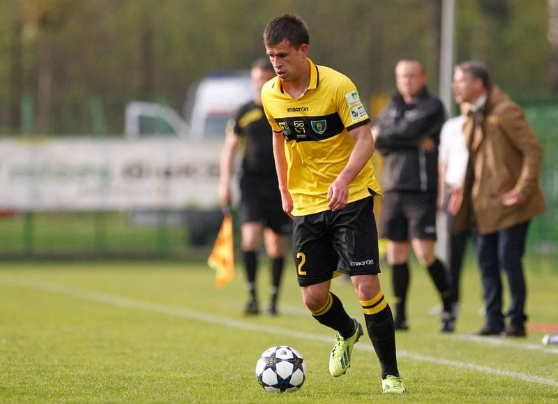Football. I Liga. GKS Katowice - Kolejarz Stroze. 26.04.2014