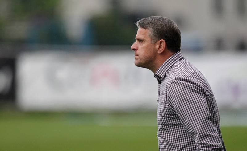 Football. I Liga. Dolcan Zabki - GKS Katowice. 23.04.2014