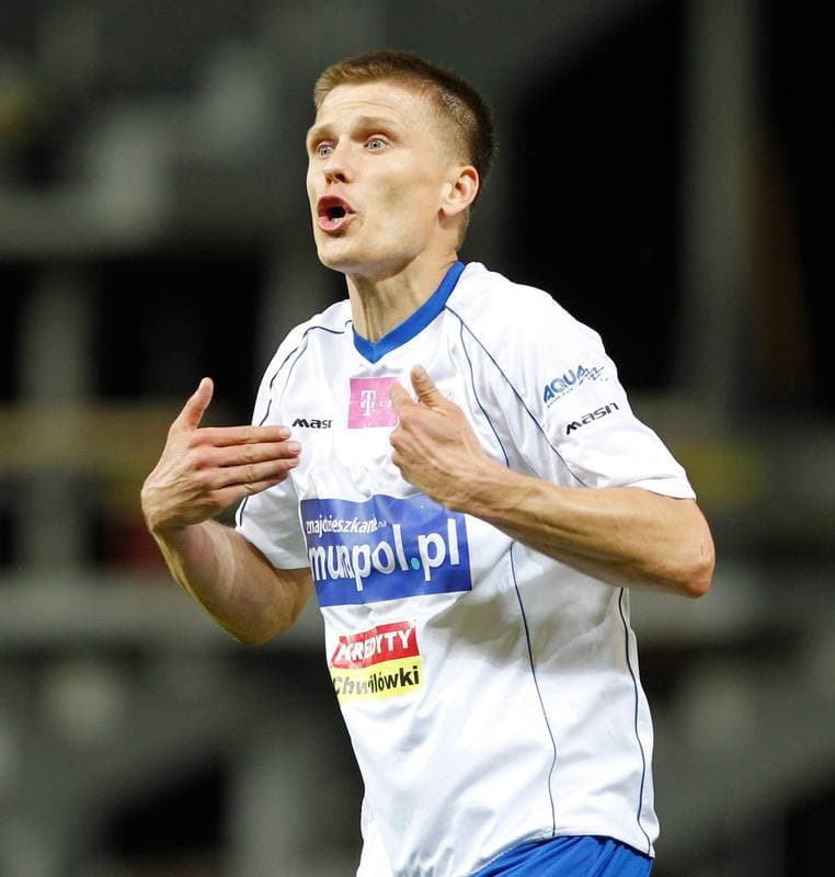 Football. T-Mobile Ekstraklasa. Podbeskidzie Bielsko Biala - Widzew Lodz. 22.05.2014