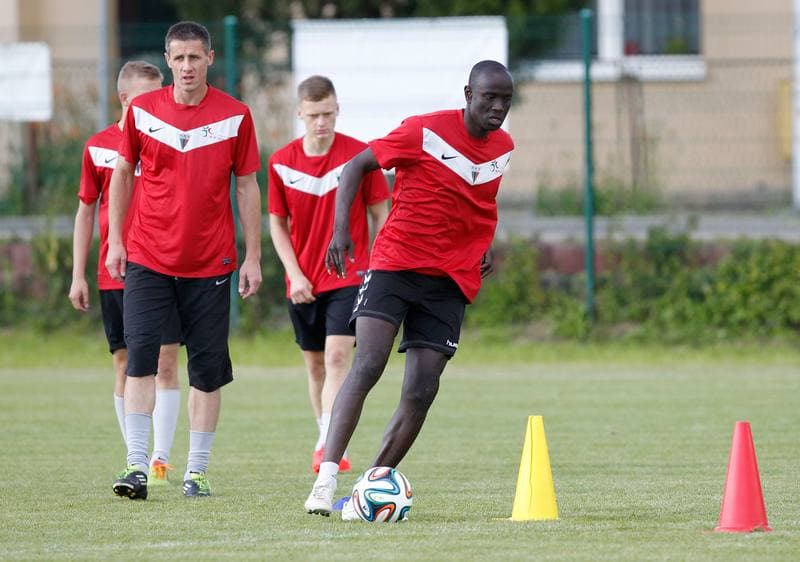 Football. GKS Tychy. Training. 23.06.2014