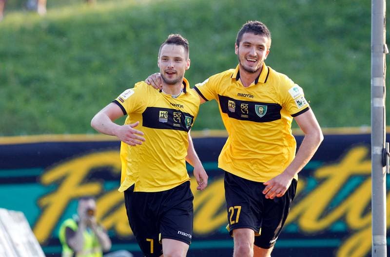 Football. I Liga. GKS Katowice - Termalica Bruk Bet Nieciecza. 21.05.2014