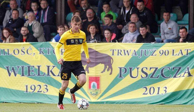 Football. I Liga. Puszcza Niepolomice - GKS Katowice. 04.05.2014