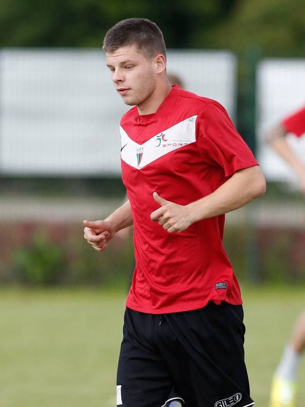 Football. GKS Tychy. Training. 23.06.2014